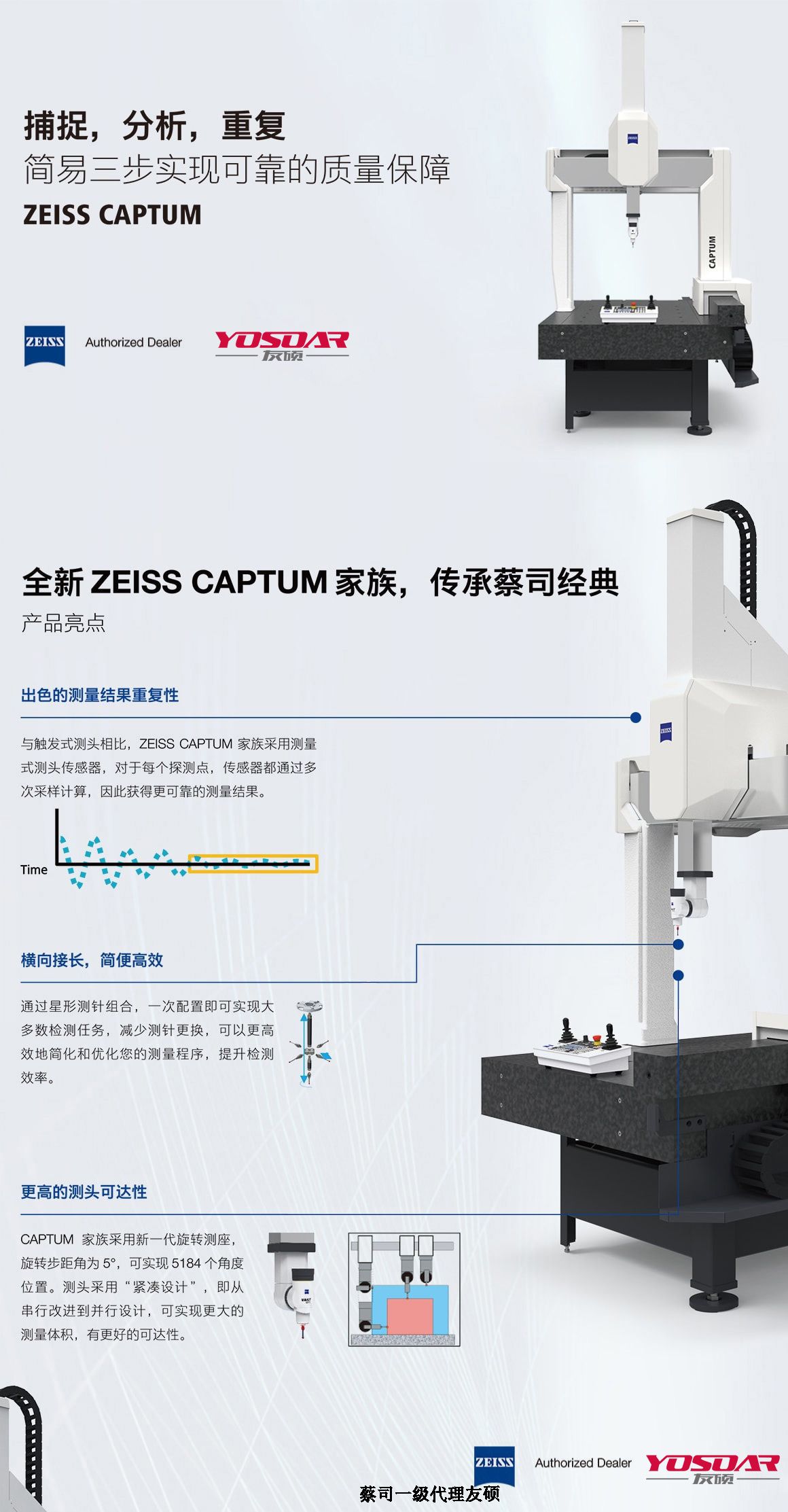 龙岩蔡司龙岩三坐标CAPTUM